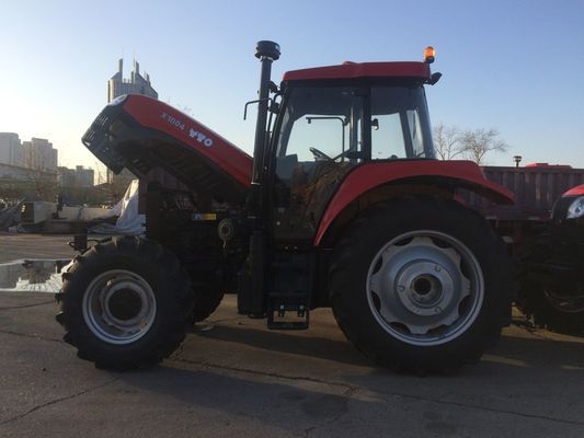 YTO X1004 100hp Traktor Pertanian Pertanian Dengan Mesin 6 Silinder