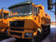 25ton 336HP 4 Wheel Drive Dump Truck SX3258DR384 Dengan Kapasitas 9.726L