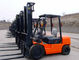 2200r / Min 10t Mesin Logistik Forklift Listrik 4 Roda