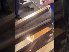 Best seller Mesin pembersih laser kecepatan tinggi 1500W 2000W pendingin udara bahan stainless steel karat logam