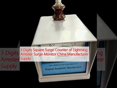 3 digit Square Surge Counter of Lightning Arrester Surge Monitor China Produsen Pasokan