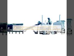 Stasiun Pencampur Aspal Bergerak XDEM 10TPH 20TPH 40TPH 60TPH Pabrik Aspal Bergerak Konveyor Scraper Produktivitas Tinggi