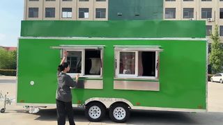 Trailer Makanan Seluler Kustom Sesuai DOT dengan Peralatan Dapur Lengkap untuk Kopi, Taco & Fast Fo