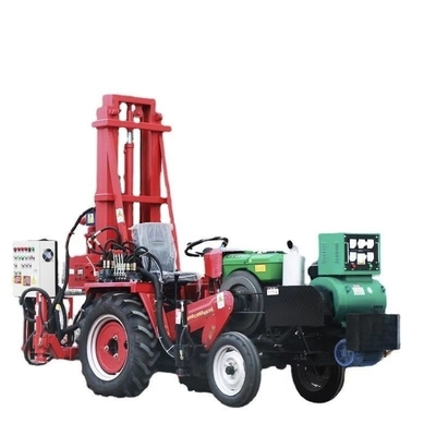 JZF-C Tractor Mounted Water Well Drilling Machine Rig Siklus Maju Dan Terbalik