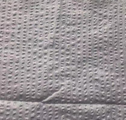 Abu-abu Reaktif Dicelup 115gsm Cotton Seersucker Fabric