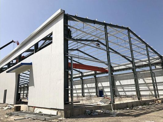 XDEM Struktur Baja Ringan Prefabrikasi Gudang Lokakarya Produksi Frame Metal Bangunan