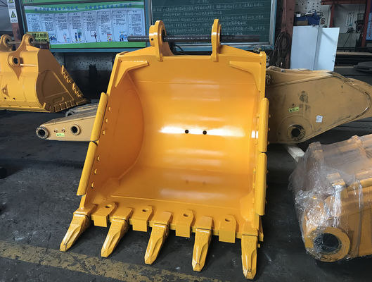 Custom Factory Excavator HD Tipe Rock Heavy Duty Bucket Sertifikat CE 12Ton Excavator Bucket Untuk Dijual