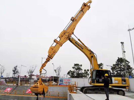 China Supplier Excavator Extension Arm Digger Telescopic Boom &amp; Arm Untuk Penggali Konstruksi 20-22 Ton