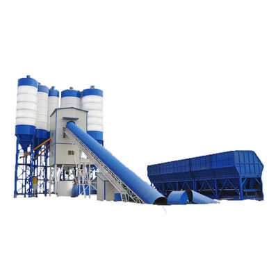 High Output HZS60 60M3H 110kw Beton Batching Plant Komersial Central Beton Plant Dengan Mixer