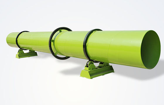 Efisiensi tinggi pasir bubuk mineral pupuk hewan pupuk organik Peralatan pendingin Rotary drum cooler