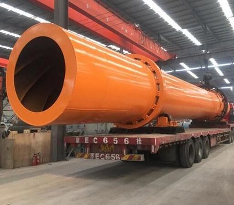 Efisiensi tinggi pasir bubuk mineral pupuk hewan pupuk organik Peralatan pendingin Rotary drum cooler