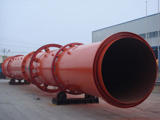 Efisiensi tinggi pasir bubuk mineral pupuk hewan pupuk organik Peralatan pendingin Rotary drum cooler