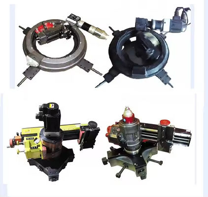 XDEM Portable Flange Facer ID OD Mount Flange Facing Shipyard Perbaikan Pertambangan