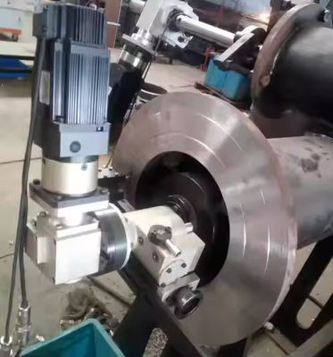 XDEM Portable Flange Facer ID OD Mount Flange Facing Shipyard Perbaikan Pertambangan