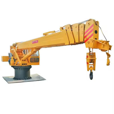 XDEM Tonnage Besar Telaskop Hidraulik Arm Dock Crane Produsen Crane Kapal Pengangkut Berat di Kapal