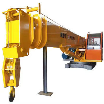 XDEM Tonnage Besar Telaskop Hidraulik Arm Dock Crane Produsen Crane Kapal Pengangkut Berat di Kapal