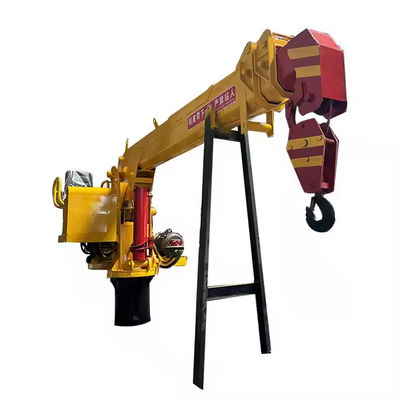 XDEM Ship Crane Telescopic Boom Crane Diesel-Powered Meningkatkan Operasi Penyelamatan Di Luar Pantai Dengan Keakuratan