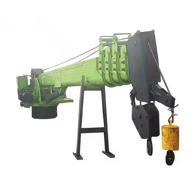 XDEM Ship Crane Telescopic Boom Crane Diesel-Powered Meningkatkan Operasi Penyelamatan Di Luar Pantai Dengan Keakuratan