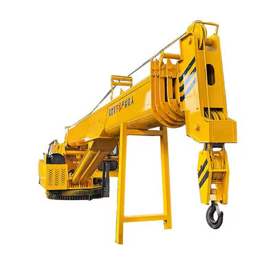 XDEM Ship Crane Telescopic Boom Crane Diesel-Powered Meningkatkan Operasi Penyelamatan Di Luar Pantai Dengan Keakuratan