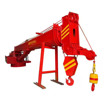XDEM Ship Crane Telescopic Boom Crane Diesel-Powered Meningkatkan Operasi Penyelamatan Di Luar Pantai Dengan Keakuratan