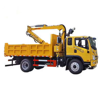 XDEM Hidrolik 4-Wheel Drive Grab dan Transportasi Tre Truck Dump Machine dengan Ember untuk penggunaan pertanian