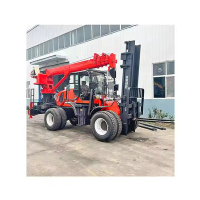 XDEM Keran forklift off-road serbaguna untuk lahan pertanian dan konstruksi dalam penanganan bahan
