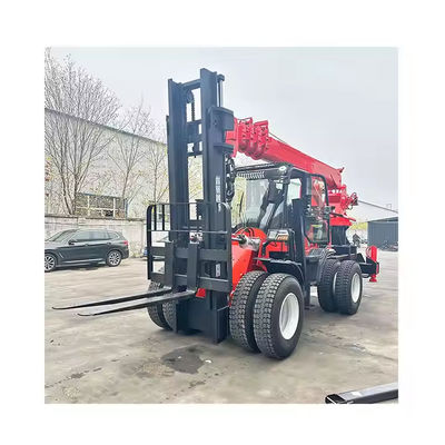 XDEM Keran forklift off-road serbaguna untuk lahan pertanian dan konstruksi dalam penanganan bahan