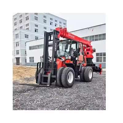 XDEM Keran forklift off-road serbaguna untuk lahan pertanian dan konstruksi dalam penanganan bahan