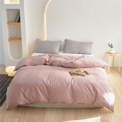 Pink 100% Pure Long Staple Cotton Cover Selimut Set Selimut