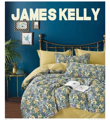 ECO Kain Pure Cotton Reactive Print Duvet Cover Set Tempat Tidur Berbagai Ukuran Disesuaikan