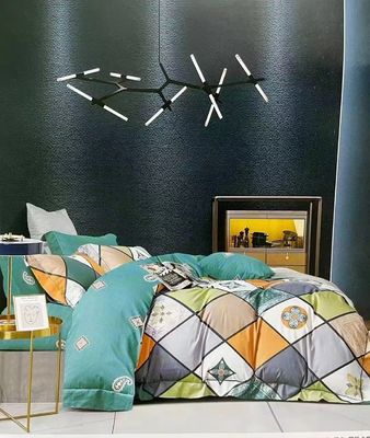 100% Pure Cotton Desain Baru Reaktif Cetak Tutup Selimut Ukuran Tempat Tidur Opsional