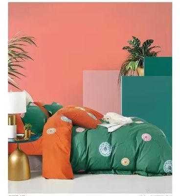 100% katun murni Reaktif Cetak Selimut Tutup Set Pakaian Tempat Tidur