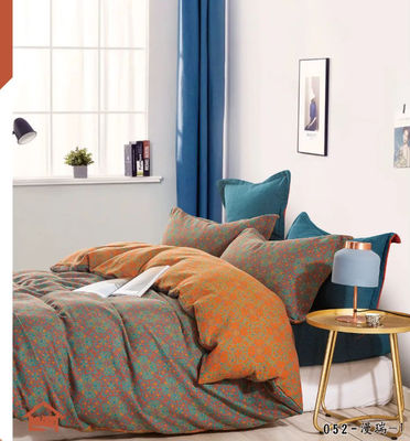 Sehat &amp; Nyaman 100% Cuci Katun Jacquard Tempat Tidur US Ukuran Eropa
