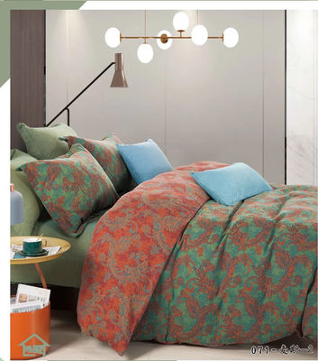 European Flower Jacquard 100% Katun Selimut Tutup Selimut Kasus Bantal Selimut
