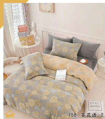Set Selimut Katun Ukuran Cutom Tutup Selimut Selimut Bantal Kasus Selimut
