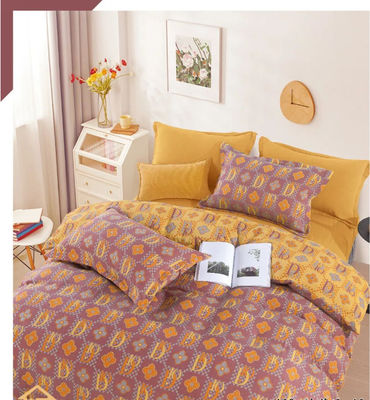 Set Katil Kain Baja Berlapis Double Jacquard