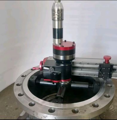 XDEM Flange Facer Flange Pneumatik Flange Menghadap Perbaikan Penambangan Galangan Kapal