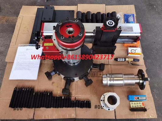 XDEM Flange Facer Flange Pneumatik Flange Menghadap Perbaikan Penambangan Galangan Kapal