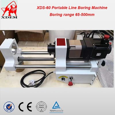 600mm Travel Portable Line Boring Machine Untuk Tegangan 380V / 3ph Dan Tekanan Rating 25Mpa Dalam Aplikasi Tugas Berat