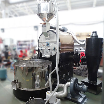 Mesin Panggang Kopi Industri Untuk Penggunaan Pabrik Mesin Panggang Kopi 50kg 60kg Dengan Kontrol PLC