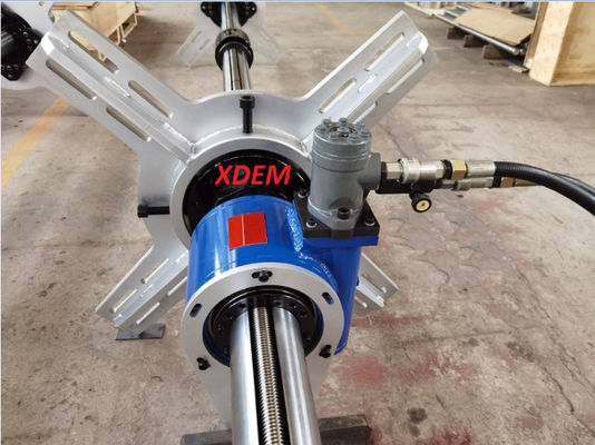 XDEM XDY-110 Portable Electric Hydraulic Line Boring Machine Repair Peralatan Berat Energi Angin Shipyard CNC Portable Lathe Mill