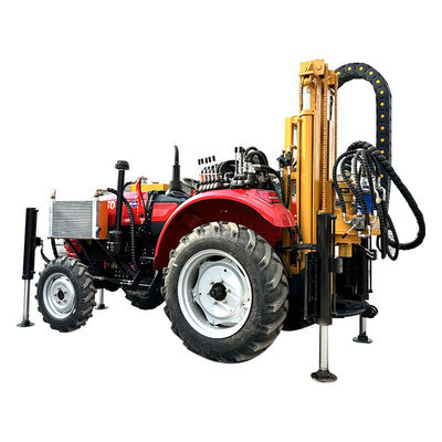 XDEM WL200D 50Hp Traktor Dipasang 220m Mesin Pengeboran Sumur dengan Versatilitas Hydraulic Water Drill Rig