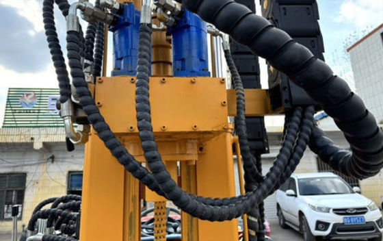 XDEM WL200D 50Hp Traktor Dipasang 220m Mesin Pengeboran Sumur dengan Versatilitas Hydraulic Water Drill Rig