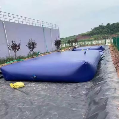 XDEM Tangki penyimpanan air berbentuk bantal kandung kemih PVC lipat atau TPU Tangki air persegi panjang untuk irigasi pertanian