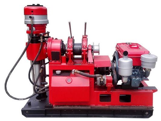 Mesin Bor Sumur Air Portabel XDEM GXY-200B 200m Mesin Bor Hidrolik Peralatan Pengeboran Inti