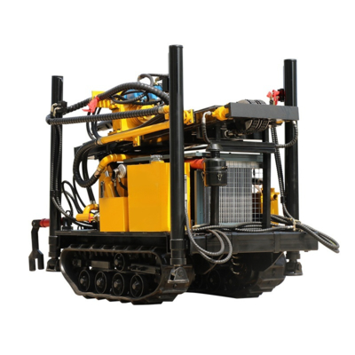 CJDX-200 kompresor udara untuk 200 meter Pneumatic Crawler Chassis Air Well Pengeboran Rig