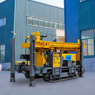 CJDX-200 kompresor udara untuk 200 meter Pneumatic Crawler Chassis Air Well Pengeboran Rig