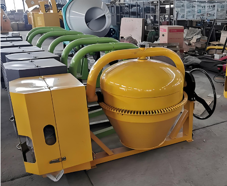 Mesin Pengaduk Beton Portabel Diesel 350L 14M³/H