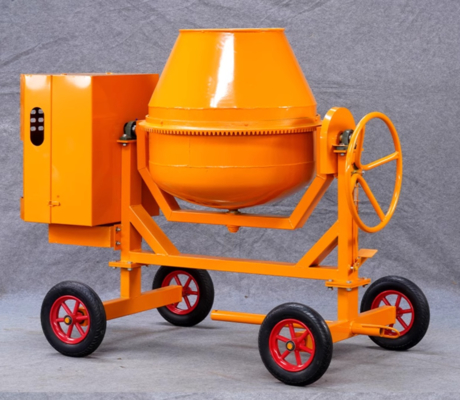 Mesin Pengaduk Beton Portabel Diesel 350L 14M³/H