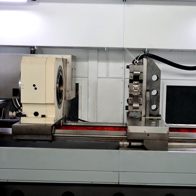 XDEM SCK160-3000 Mesin bubut CNC hidraulik Pusat pemutar spindle ganda
